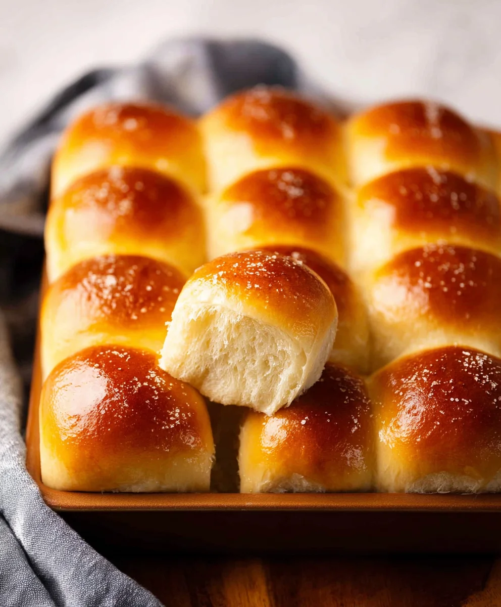 Easy Homemade Dinner Rolls - Soft & Fluffy Bread