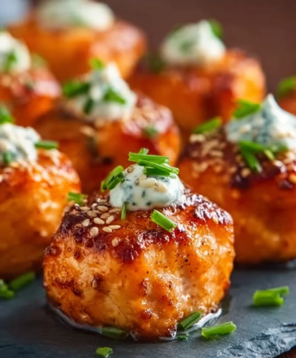 Bang Bang Salmon Bites - Spicy Easy Salmon Recipe