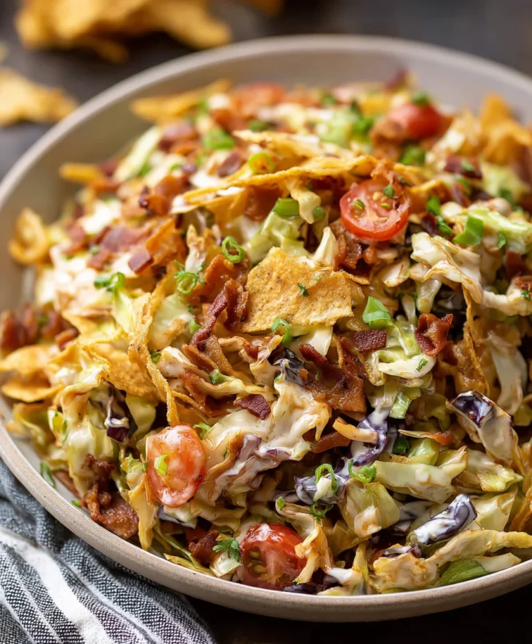 Frito Cowboy Beef Cabbage-Easy Delicious Recipe