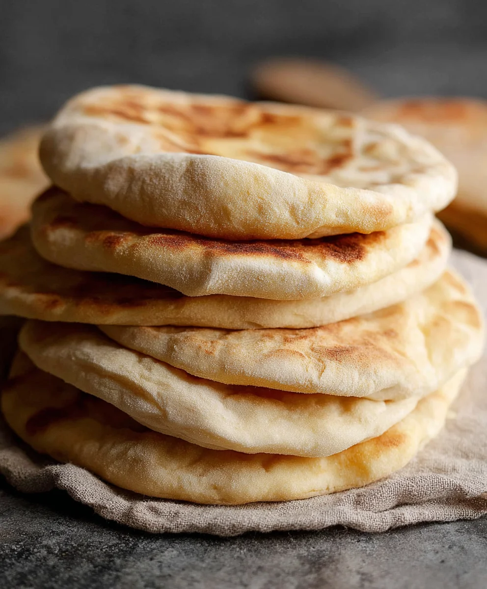 Easy Homemade Pita Bread Recipe-Fluffy & Delicious