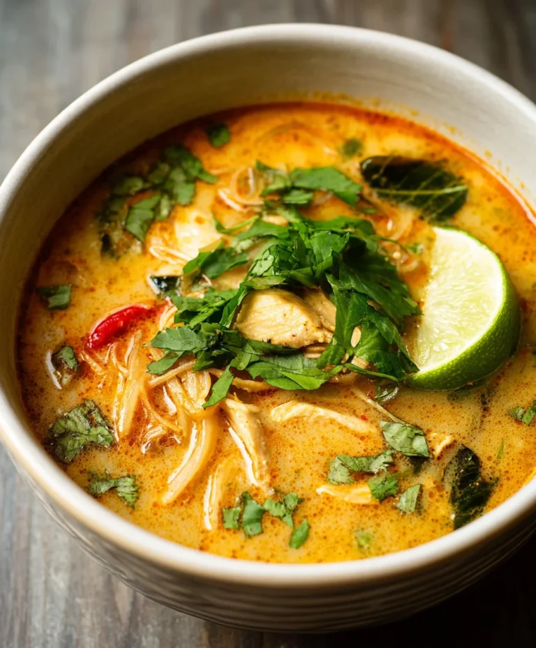Easy Thai Chicken Curry Soup – Quick & Flavorful Meal