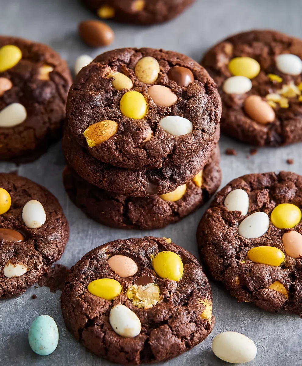 Mini Egg Brownie Cookies-Decadent & Delicious Treat