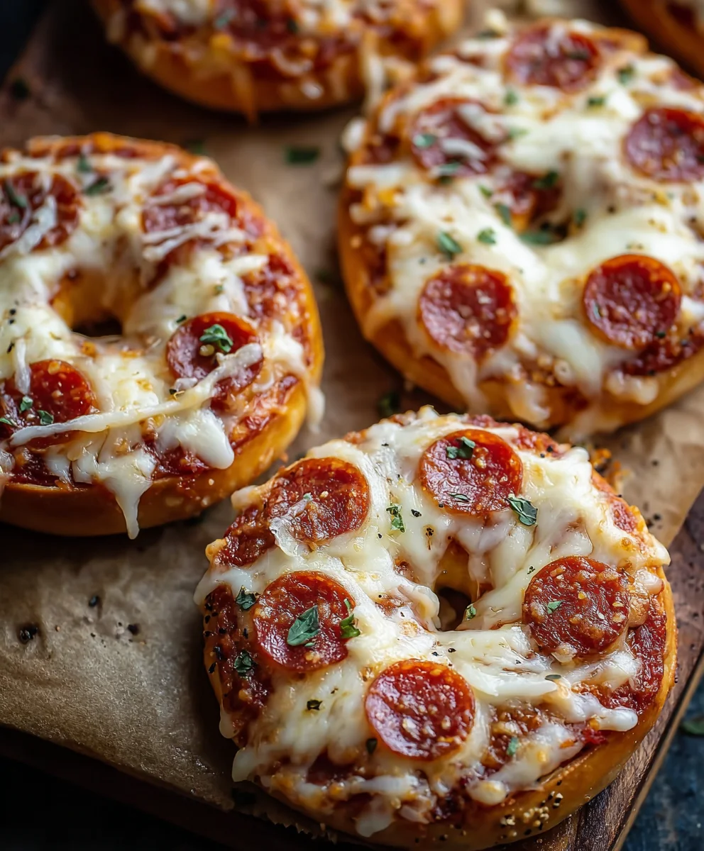 Easy Homemade Pizza Bagels-Quick Weeknight Meal