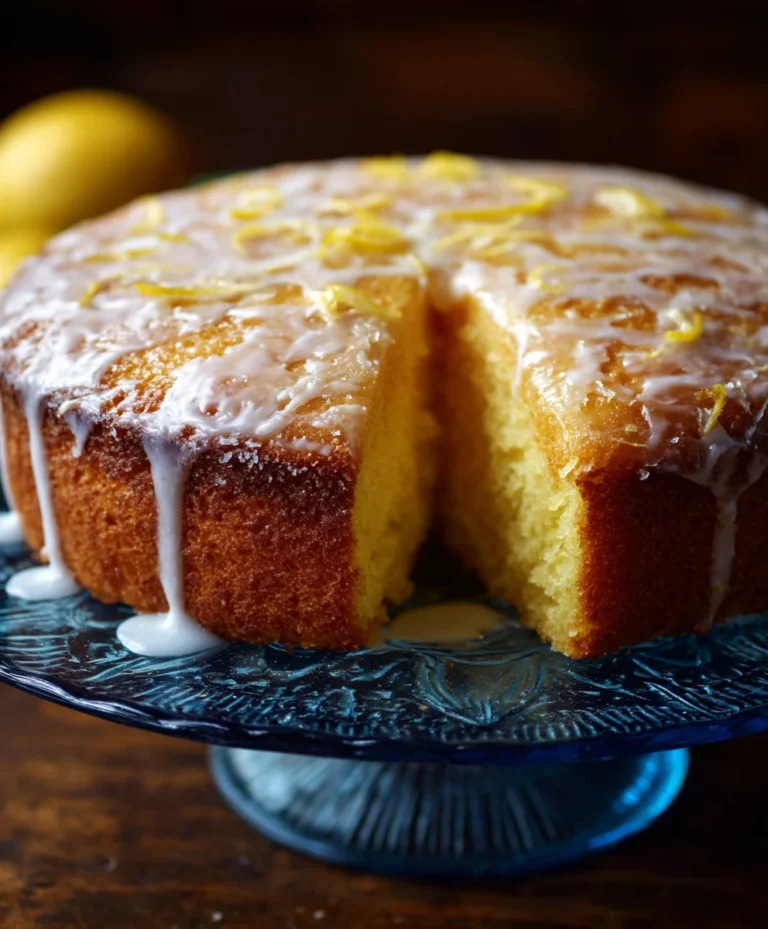 Moist Zesty Lemon Cake Recipe – Ultimate Dessert