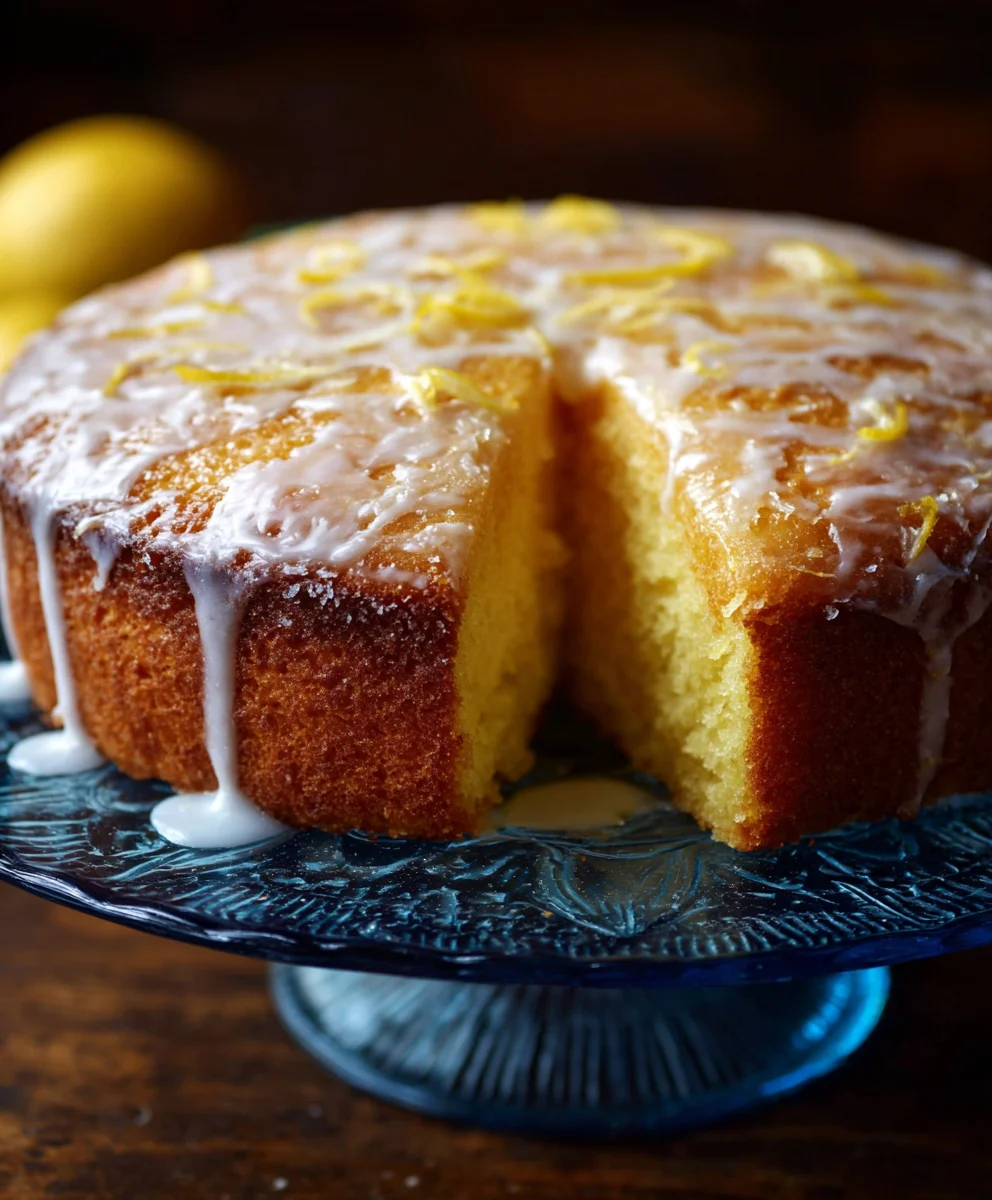 Moist Zesty Lemon Cake Recipe - Ultimate Dessert