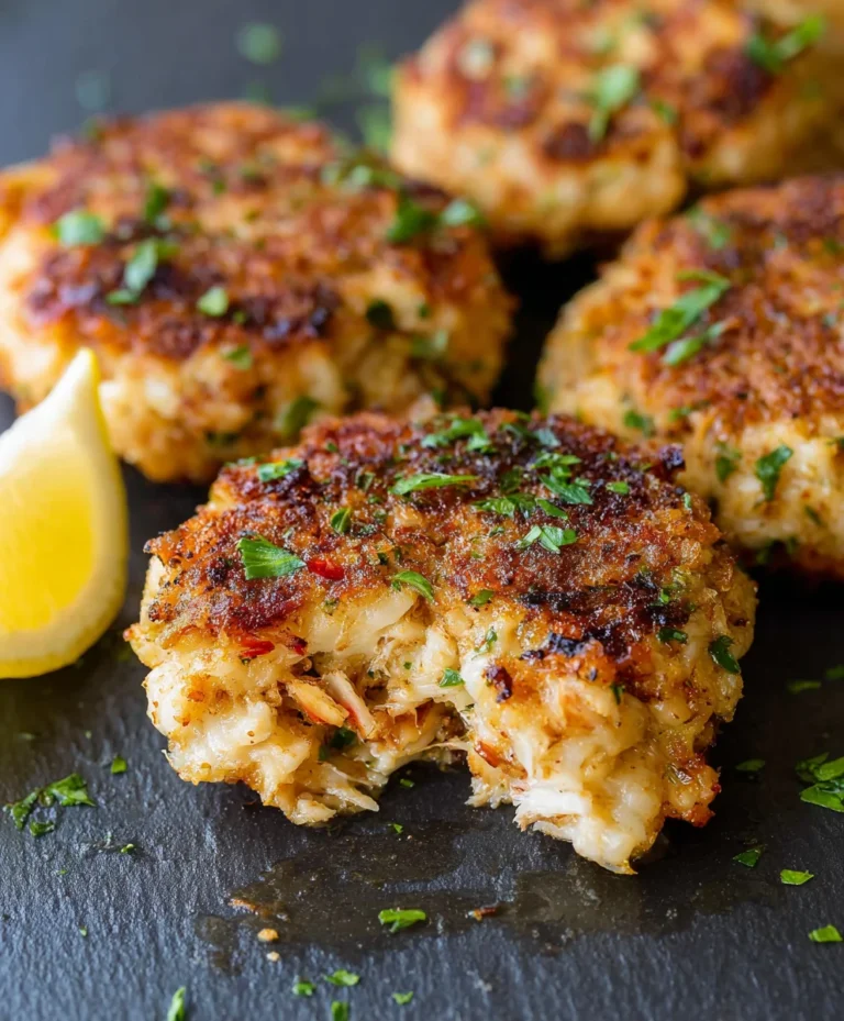 Easy Crab Cakes Recipe-Perfectly Seared