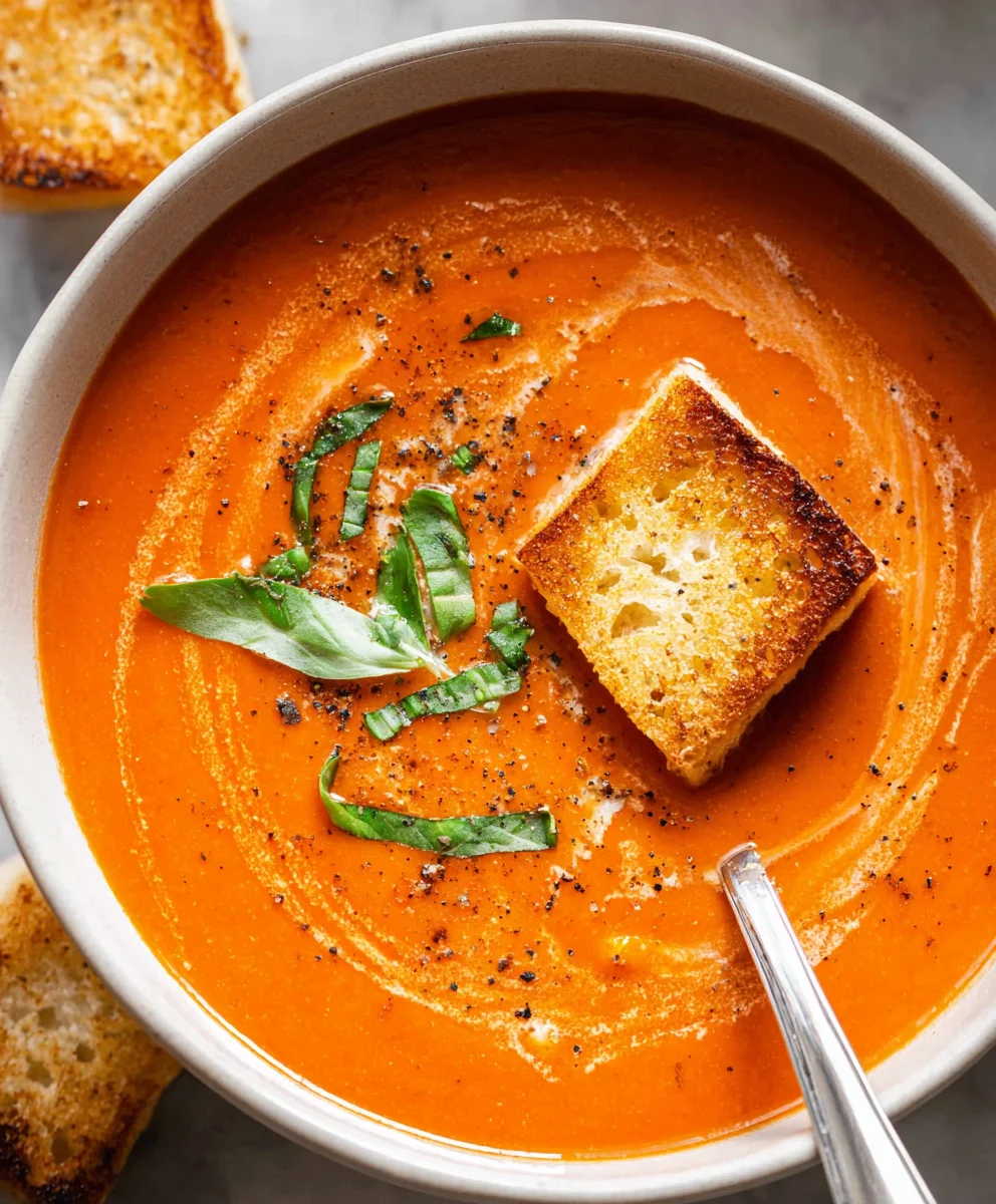 Best Homemade Tomato Soup Recipe-Easy & Delicious