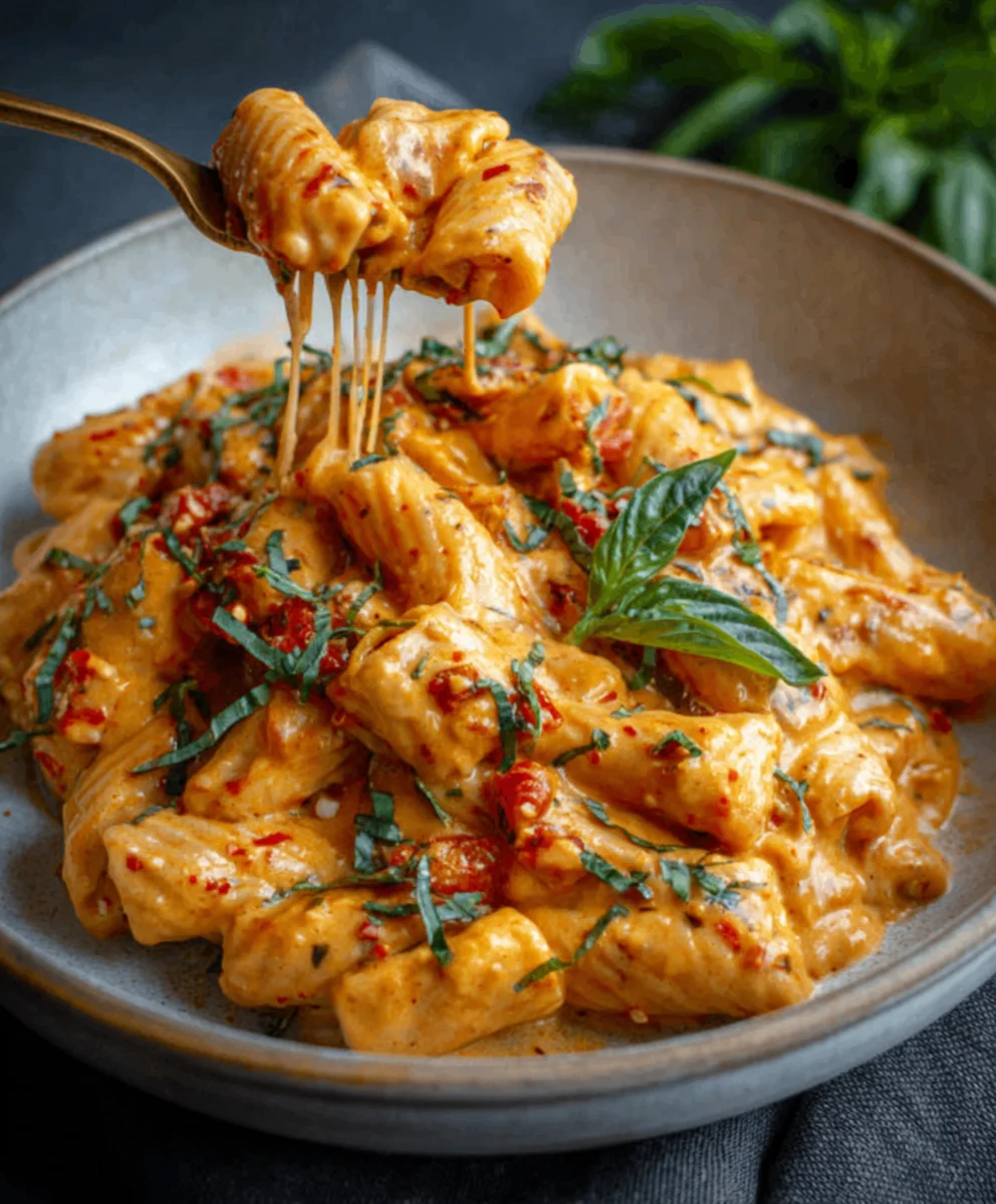 Creamy Tomato Garlic Pasta- Easy & Delicious Recipe