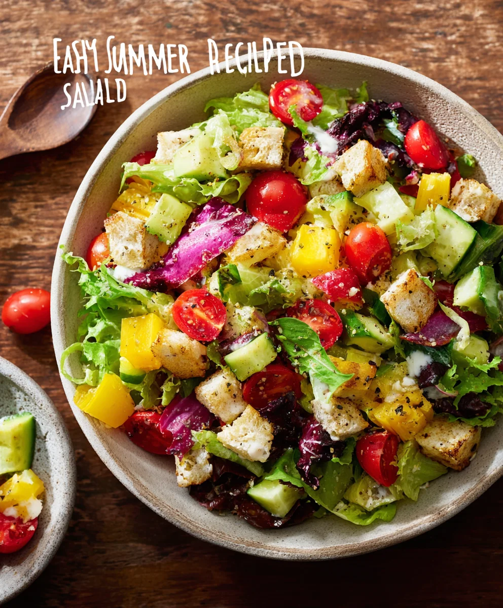 Fresh Summer Salad Recipes-Light & Delicious Options