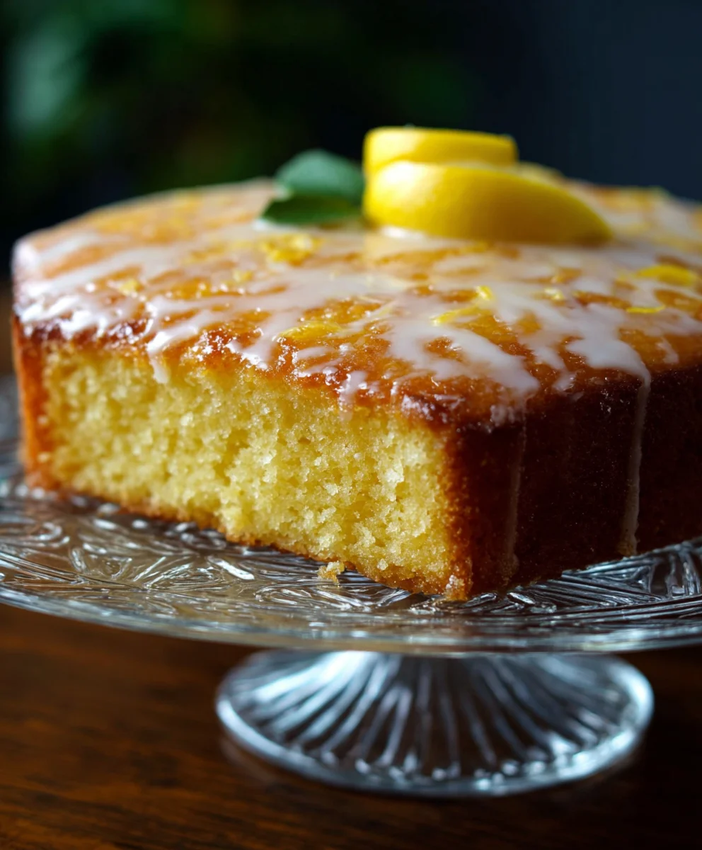 Moist Zesty Lemon Cake Recipe - Ultimate Dessert