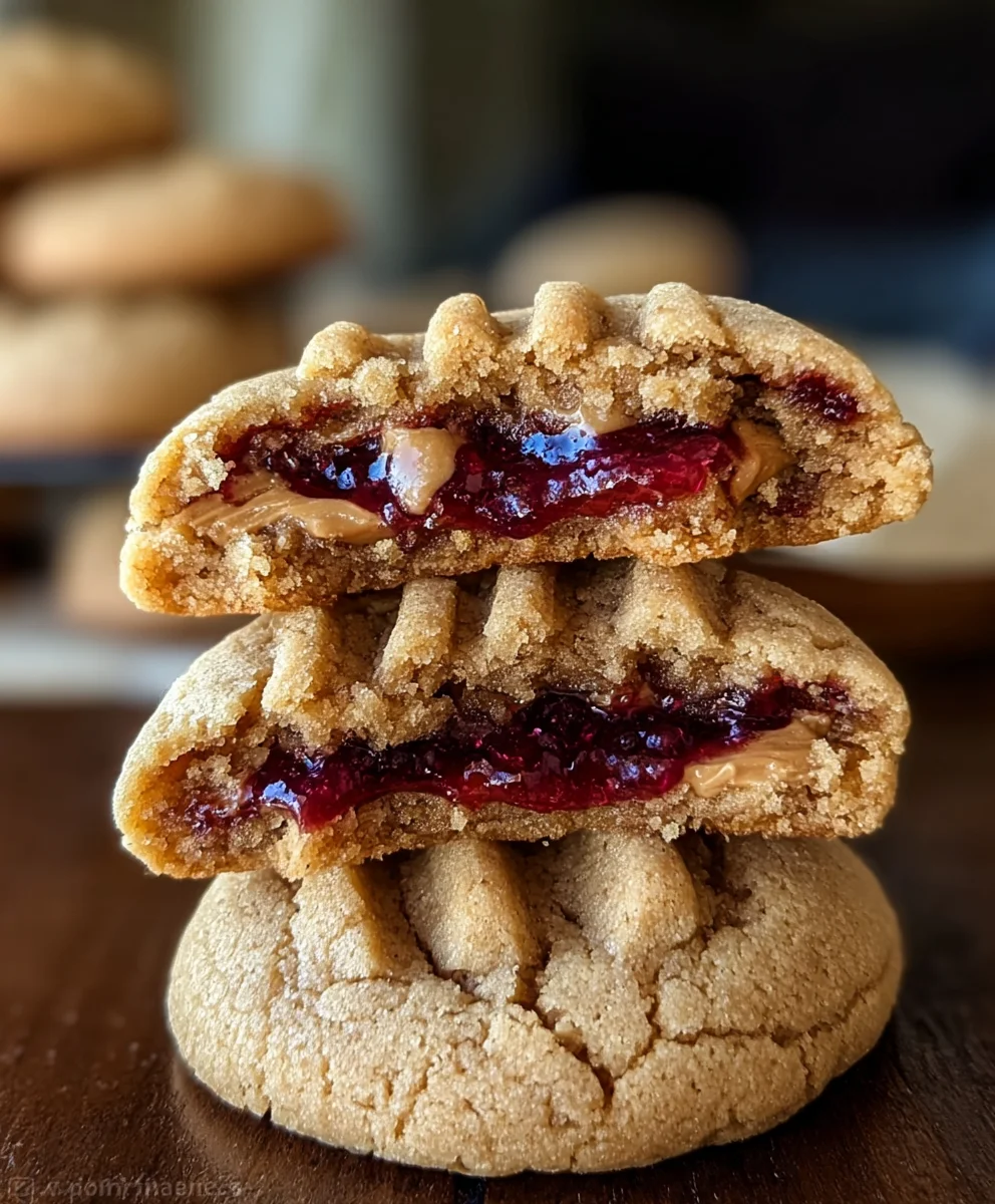 PBJ Stuffed Cookies - Your New Favorite Treat