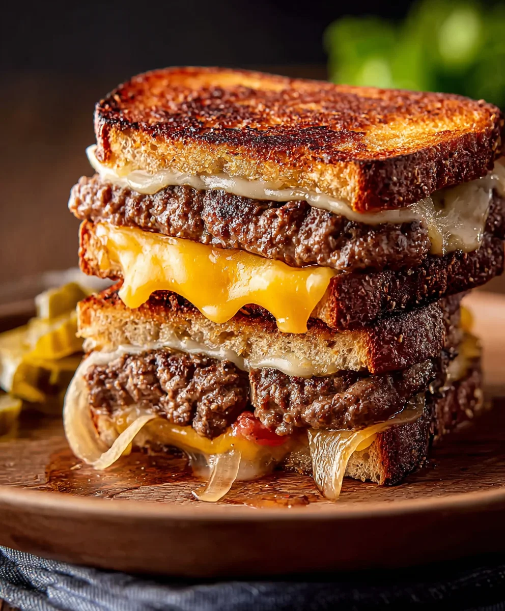 Classic Beef Patty Melt Recipe- Easy & Delicious