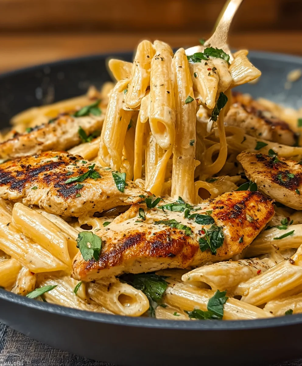 Spicy Cajun Chicken Pasta-Easy Flavorful Meal