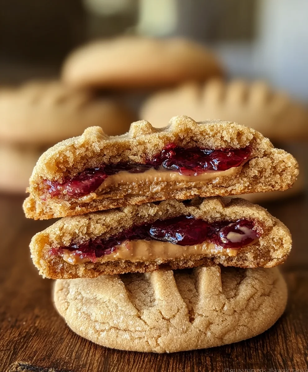 PBJ Stuffed Cookies - Your New Favorite Treat