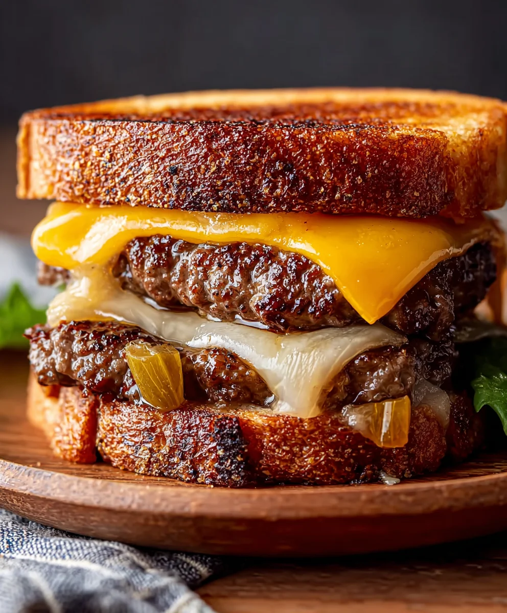 Classic Beef Patty Melt Recipe- Easy & Delicious