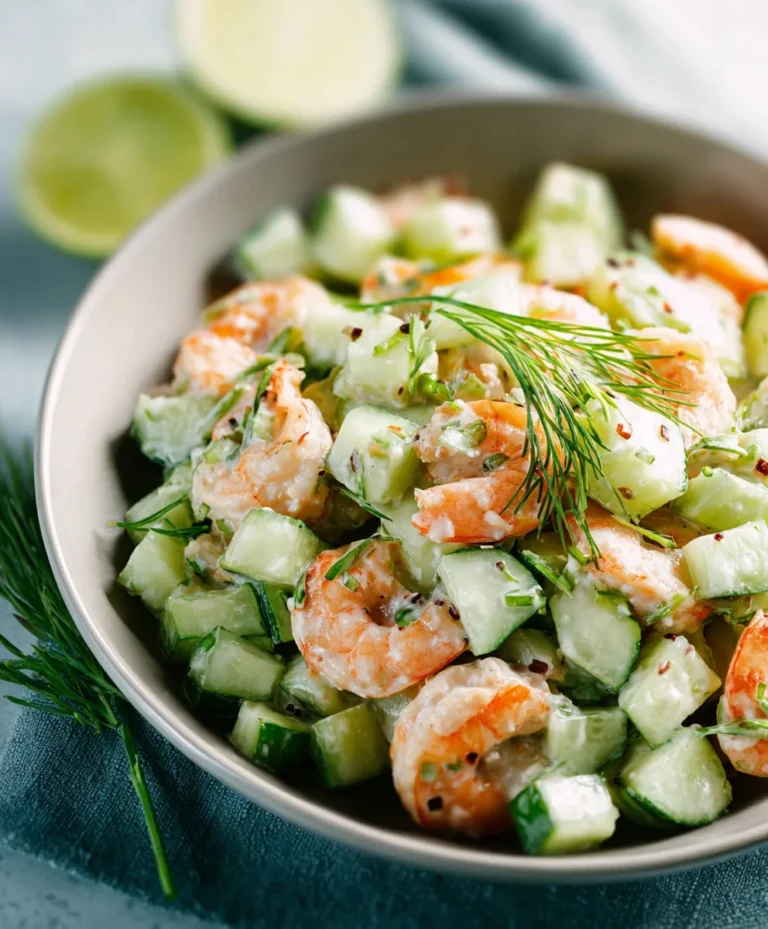 Refreshing Cucumber Shrimp Salad Recipe – Easy & Delicious