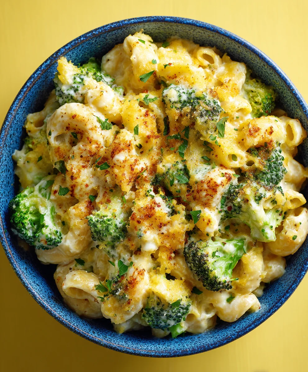 Healthy Broccoli Mac and Cheese - Easy One Pot Meal