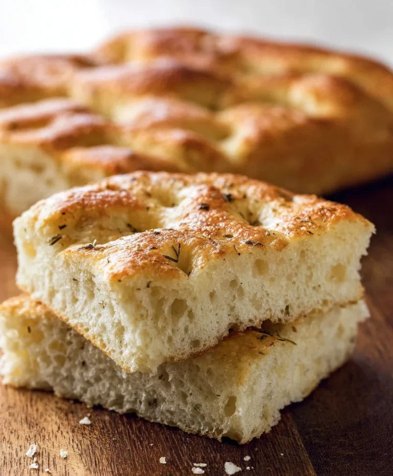 Easy No-Knead Focaccia Bread Recipe