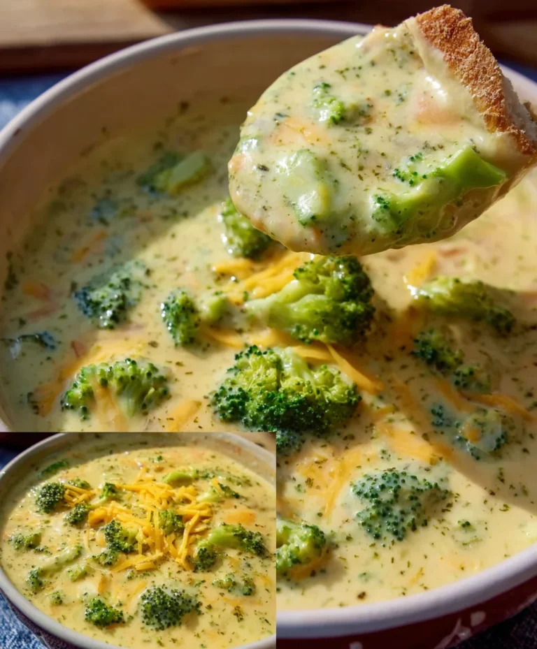 Easy Broccoli Cheddar Soup Quick Recipe
