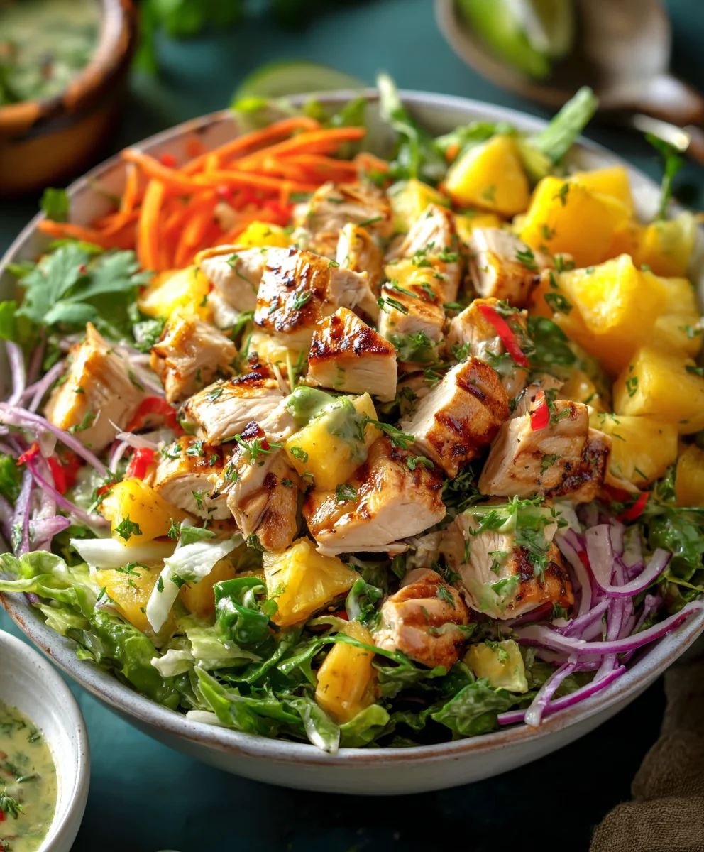 Hawaiian Chicken Salad Gluten-Free Whole Health