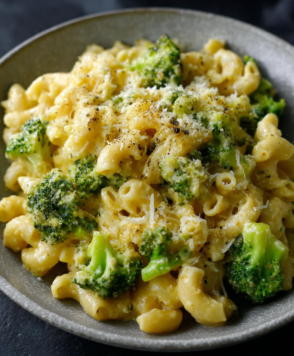 Healthy Broccoli Mac and Cheese - Easy One Pot Meal