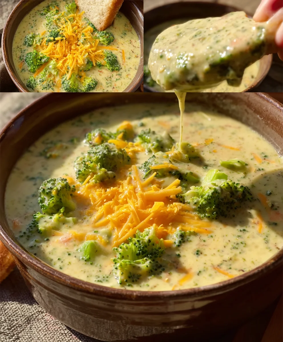 Easy Broccoli Cheddar Soup Quick Recipe