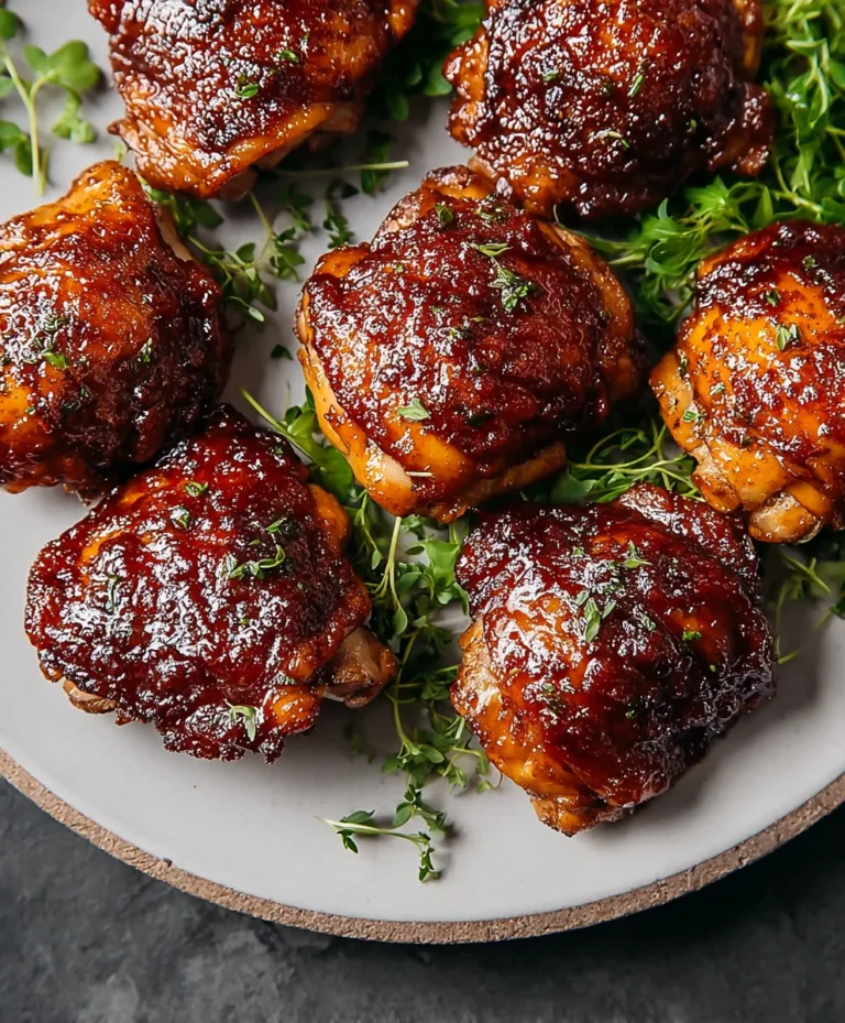 Easy BBQ Chicken Thighs Recipe – Fast & Flavorful