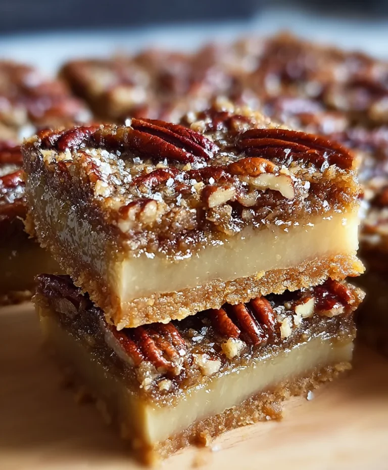 Easy Pecan Pie Bars – Perfect Dessert Treat