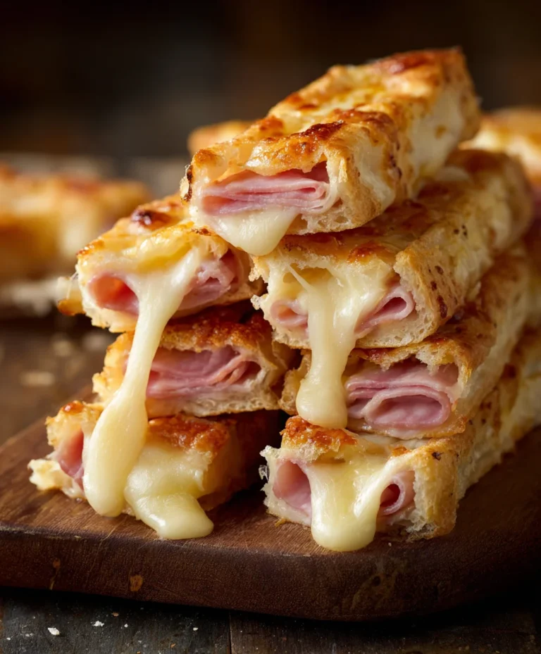 Delicious Beef Beef Ham Cheese Sticks-Easy Snack Recipe