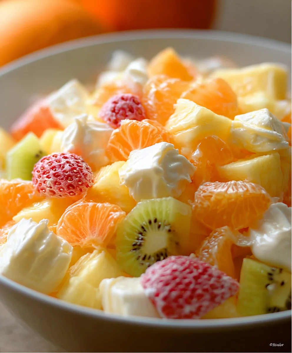Hawaiian Fruit Salad - Tropical Refreshment Recipe