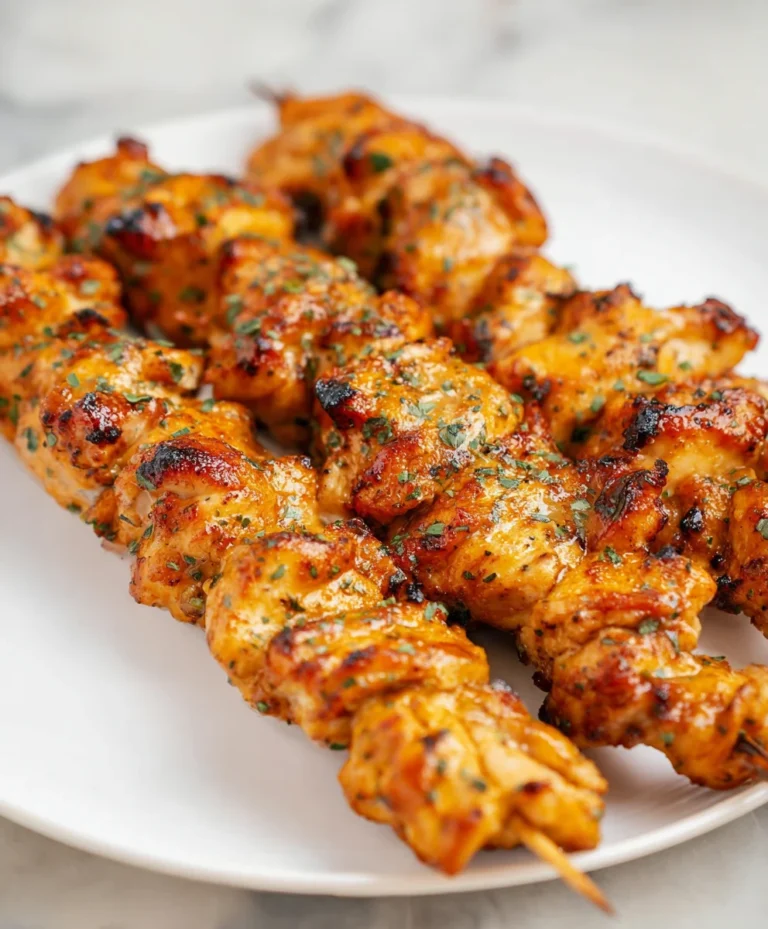Air Fryer Chicken Skewers-Quick & Easy Recipe