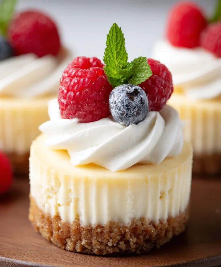 Best Mini Cheesecakes-Easy Creamy Dessert Recipe