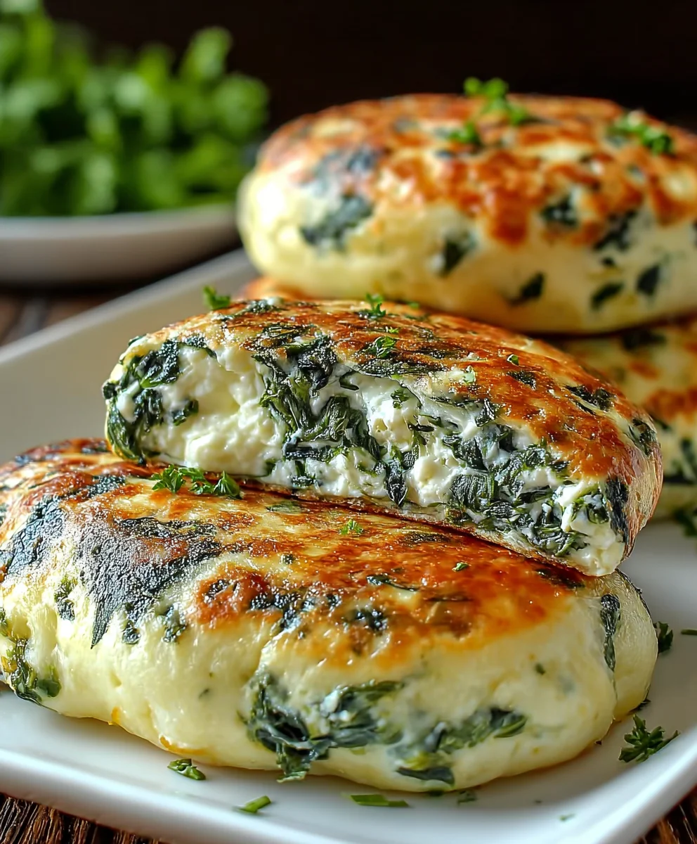 Easy Spinach Cottage Cheese Flagels - Quick Bites
