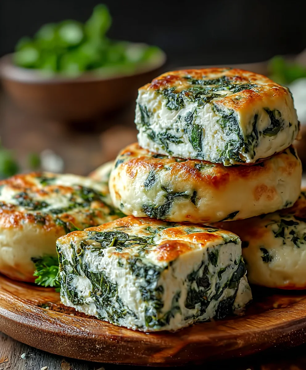 Easy Spinach Cottage Cheese Flagels - Quick Bites