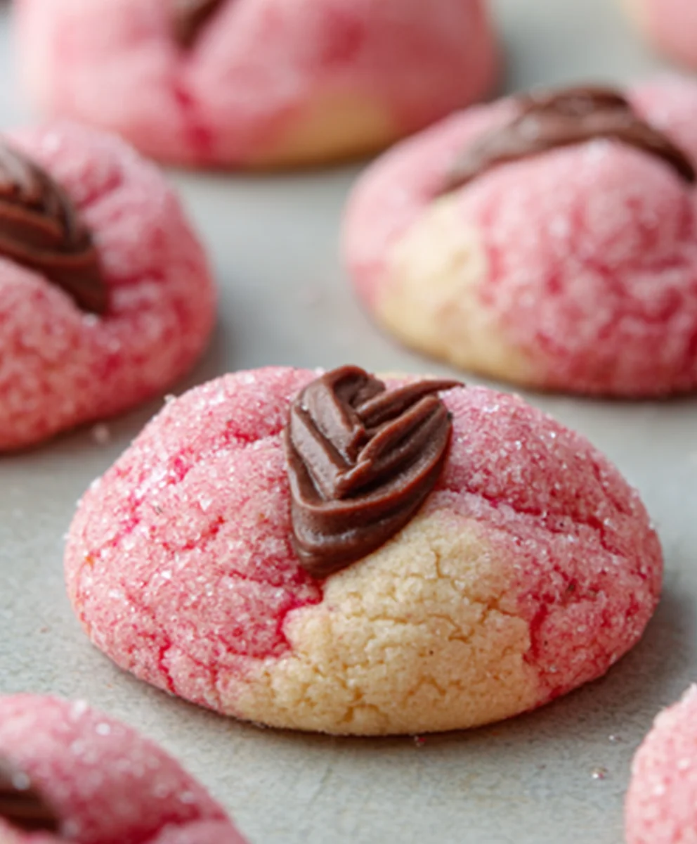 Strawberry Kiss Cookies - Easy No-Bake Treat