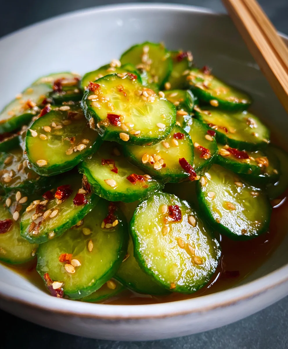 Easy Asian Cucumber Salad Recipe - Quick Refreshing Dish