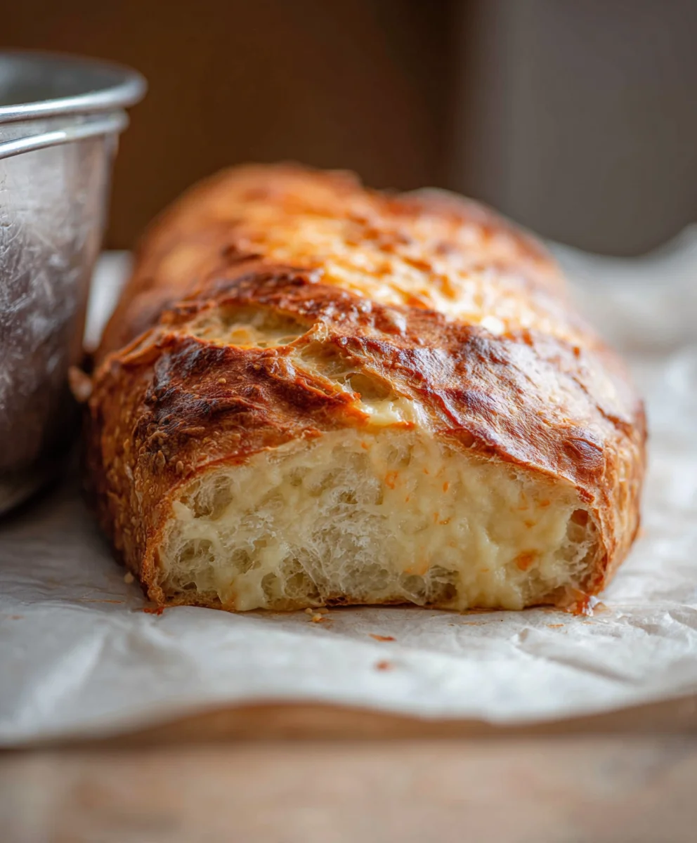 Cheesy Sourdough Bread Recipe-Easy & Delicious