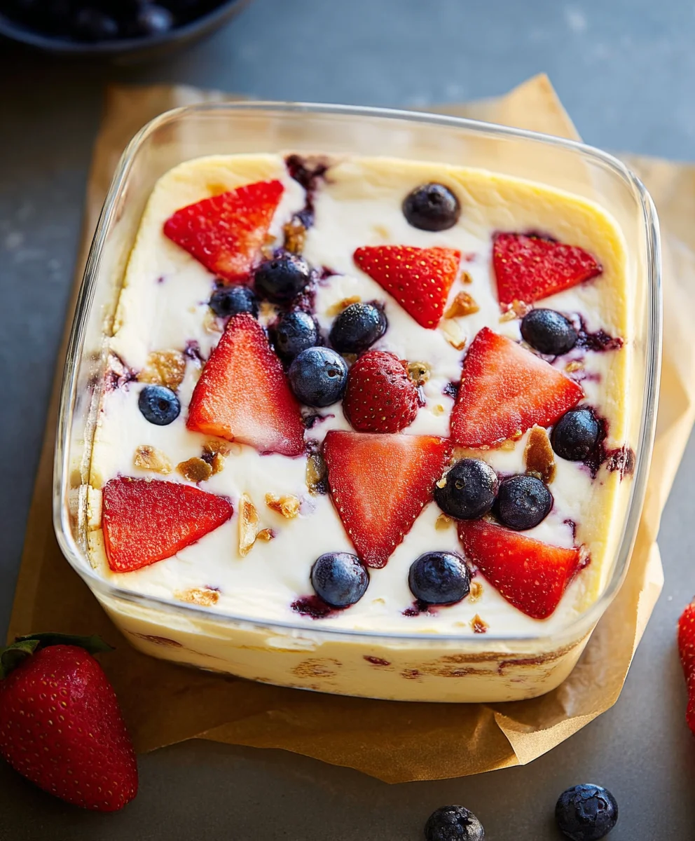Easy Baked Yogurt - Creamy & Delicious Dessert