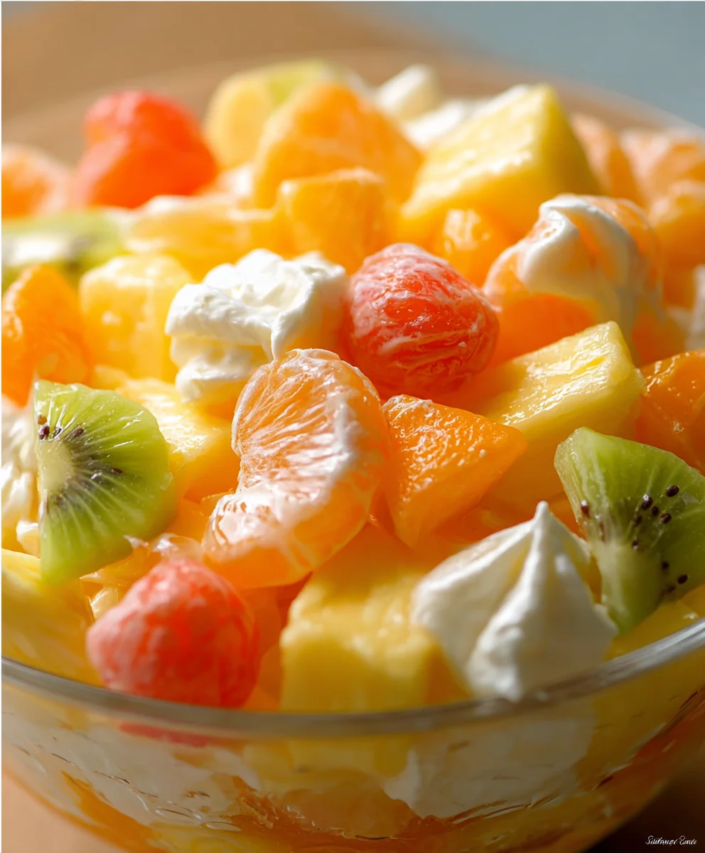 Hawaiian Fruit Salad - Tropical Refreshment Recipe