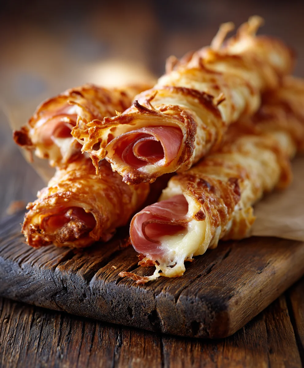 Delicious Beef Beef Ham Cheese Sticks-Easy Snack Recipe