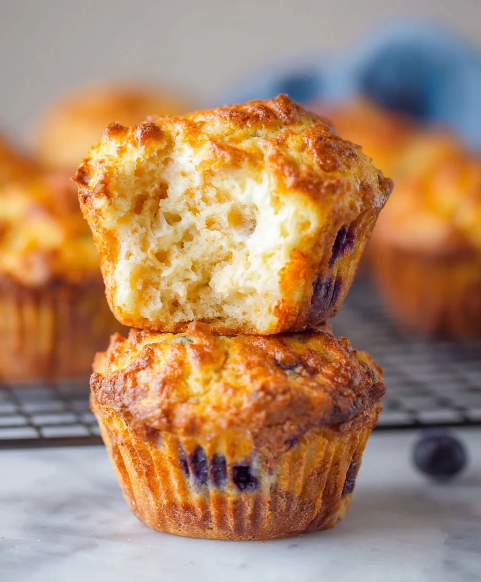 Best Ever Cottage Cheese Muffins- Deliciously Easy