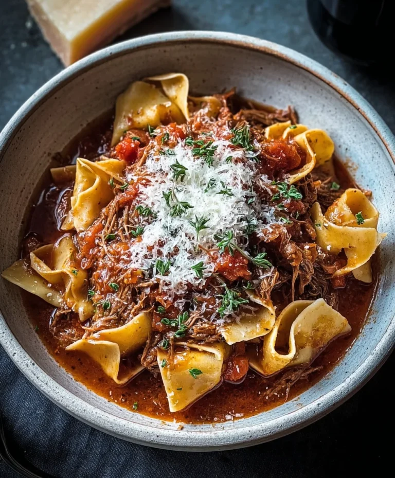 Easy Slow Cooker Beef Ragu – Flavorful & Simple