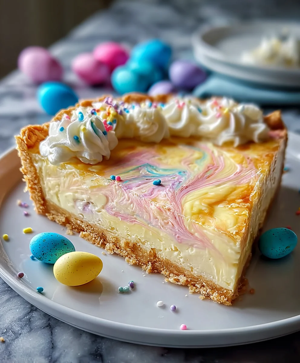 Easter Swirl Pie - Easy Festive Dessert Recipe