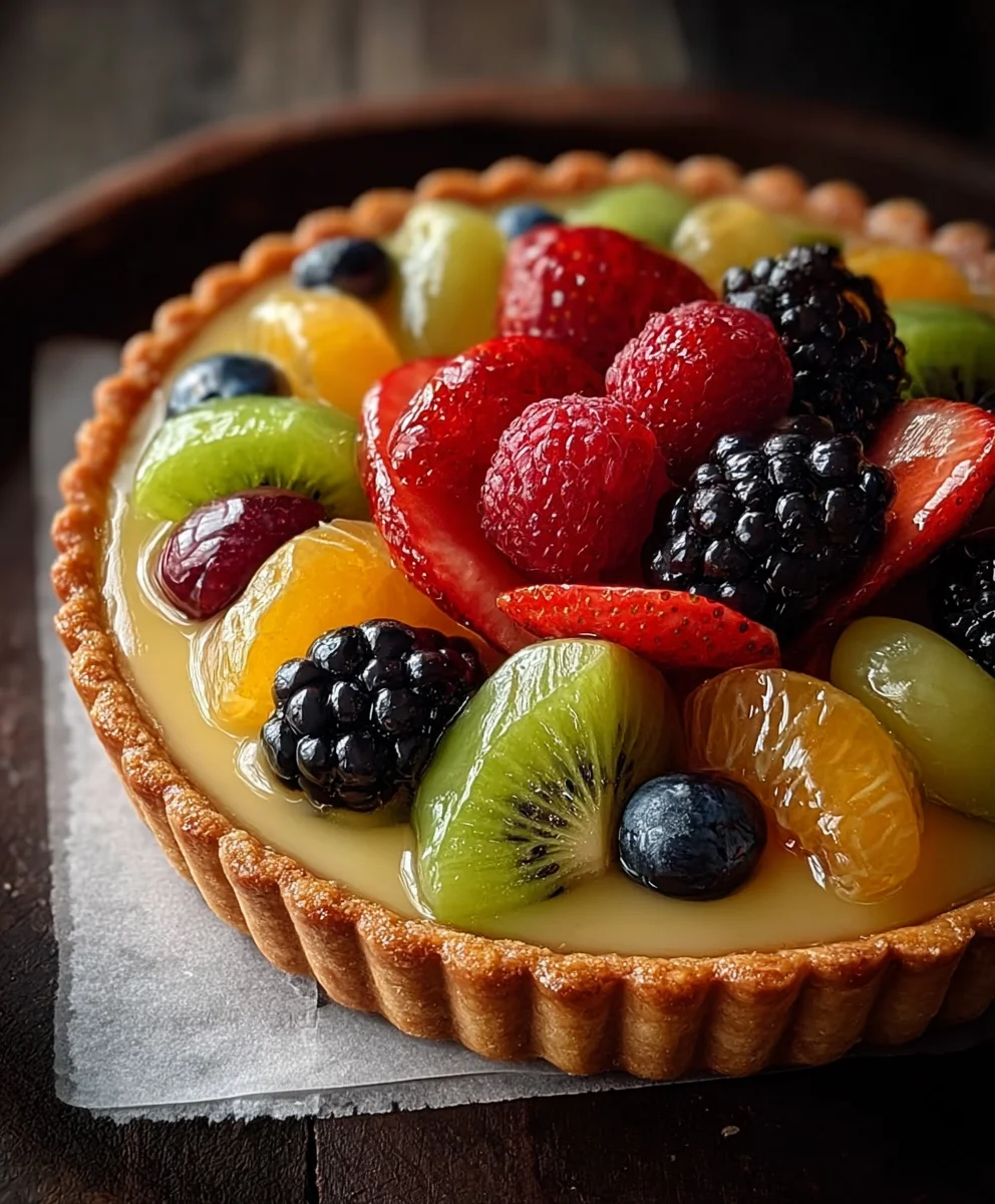 Easy Fruit Tart Recipe - Delicious & Fresh Dessert