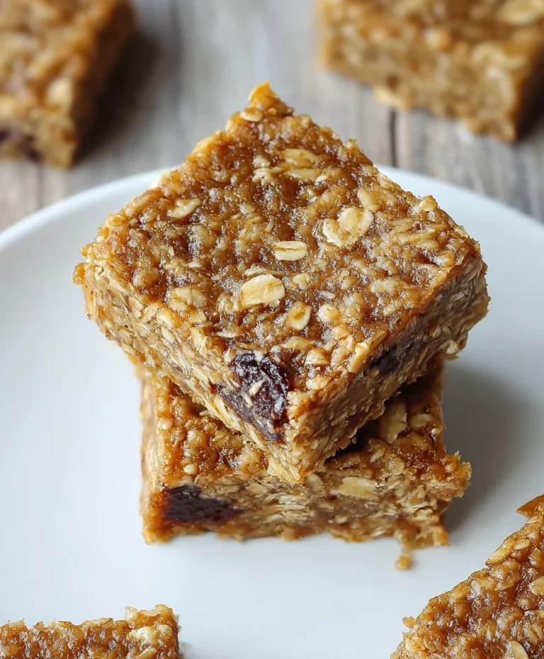 Easy Banana Oat Bars – Simple Healthy Snack