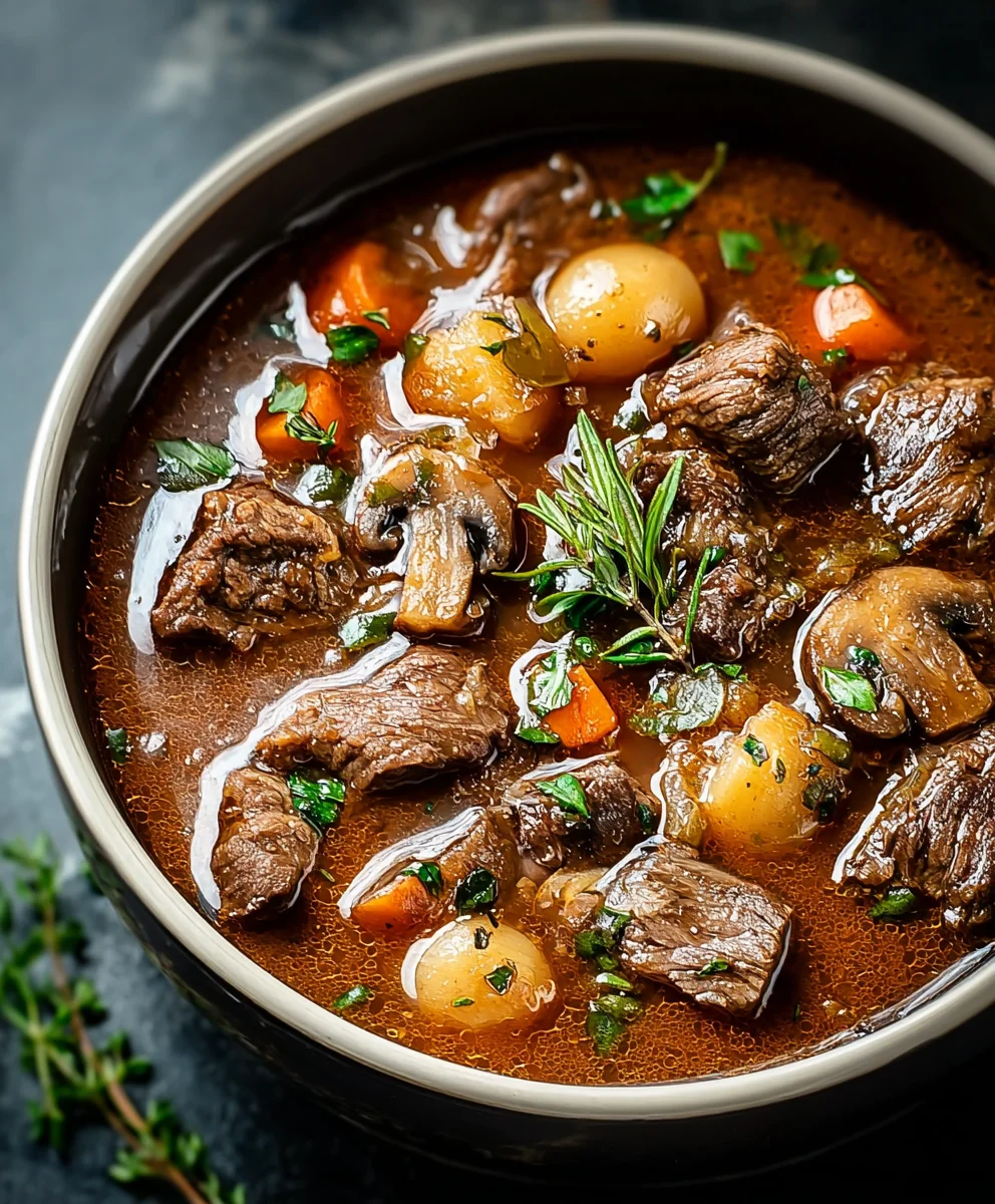 Easy Keto Beef Stew Recipe-Flavorful & Hearty