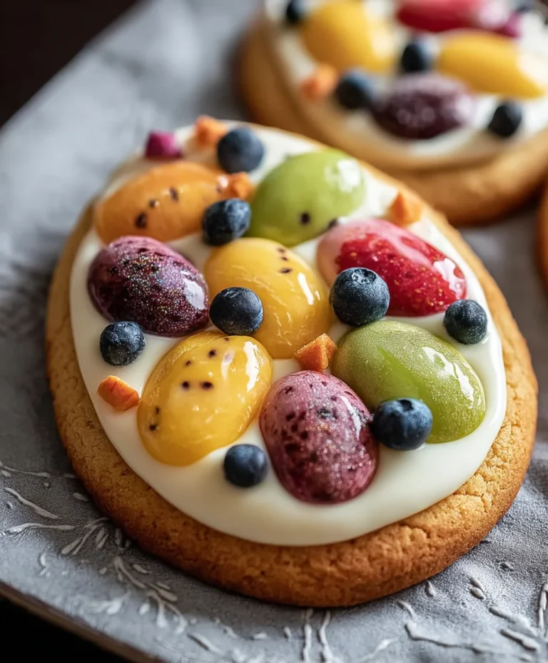 Easter Egg Fruit Cookies-Delightful & Easy Recipe