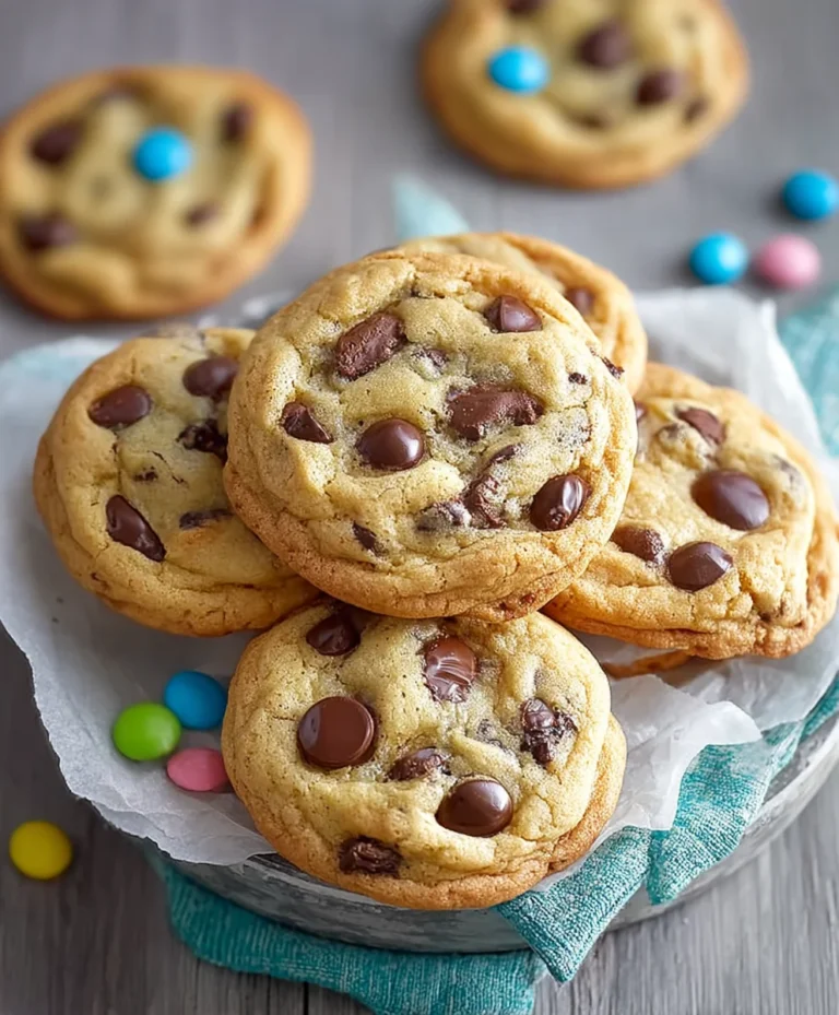Easter Chocolate Chip Cookies- Best Easy Recipe