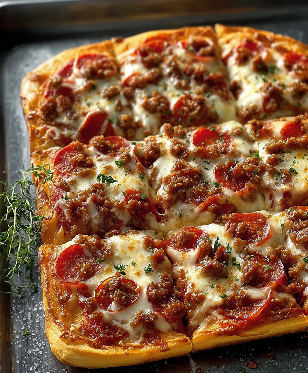 Ultimate School Pizza Recipe-Kid Favorite Lunch
