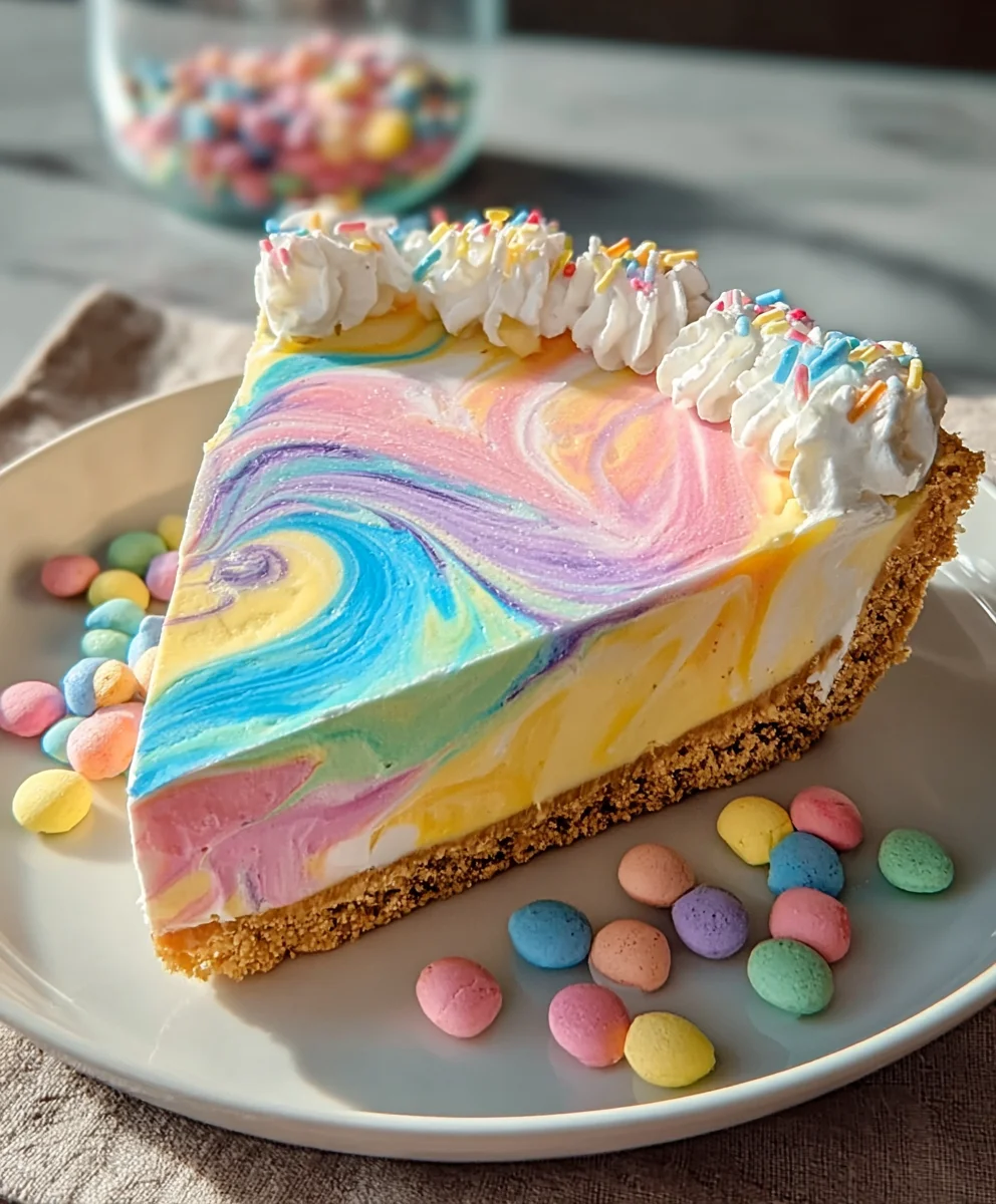 Easter Swirl Pie - Easy Festive Dessert Recipe
